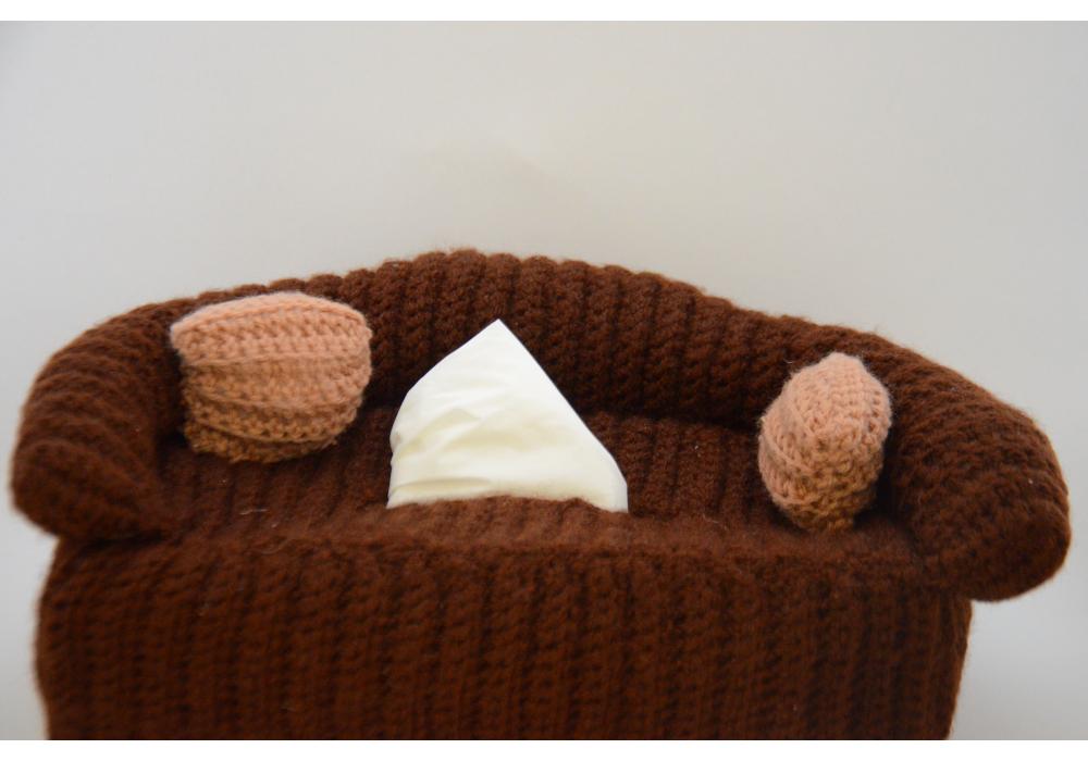 Crochet Tissues Holder